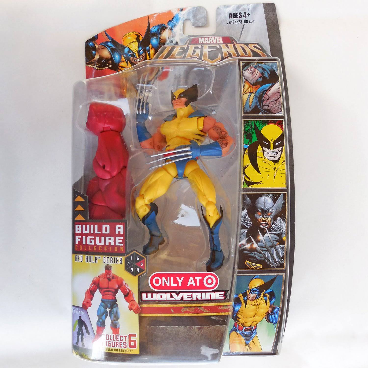 Red Hulk Build-A-Figure Wave Action Figure Wolverine A772666