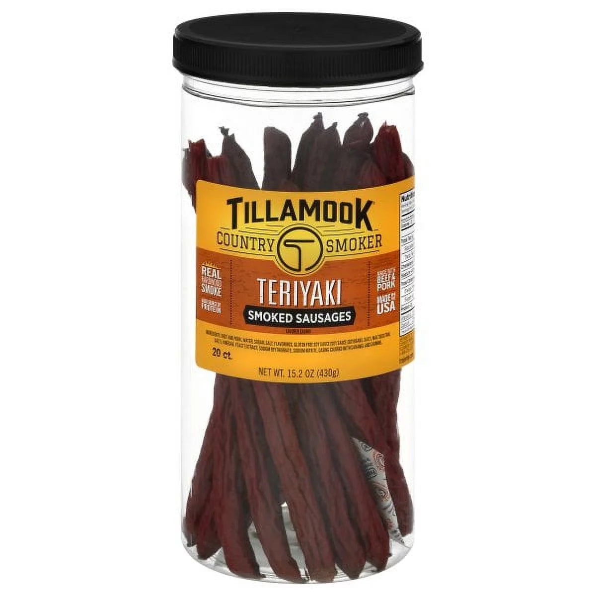 TERIYAKI BEEF STICK 20-Count 1 LBS Beef Jerky T20501