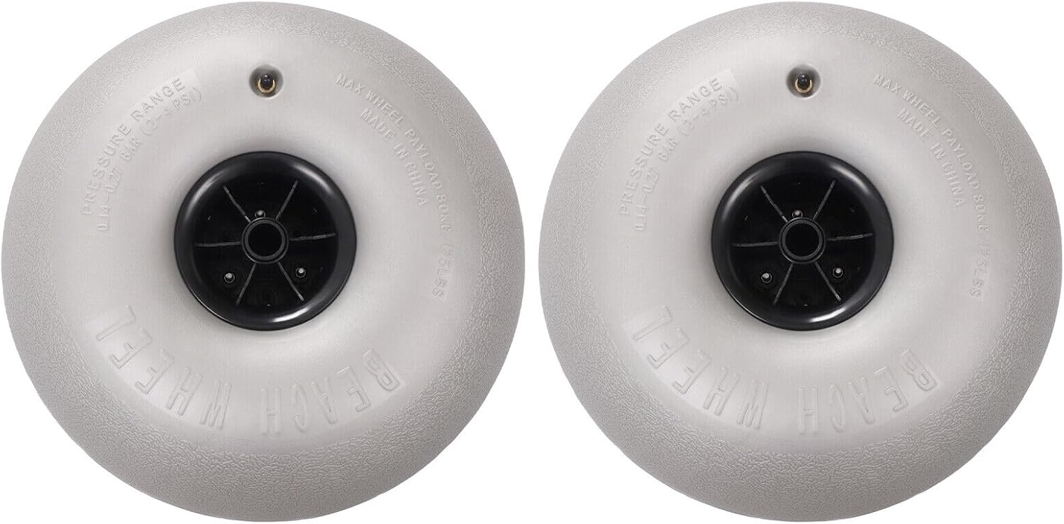 2-Pack Beach Cart Tires with Balloon Wheels S5405