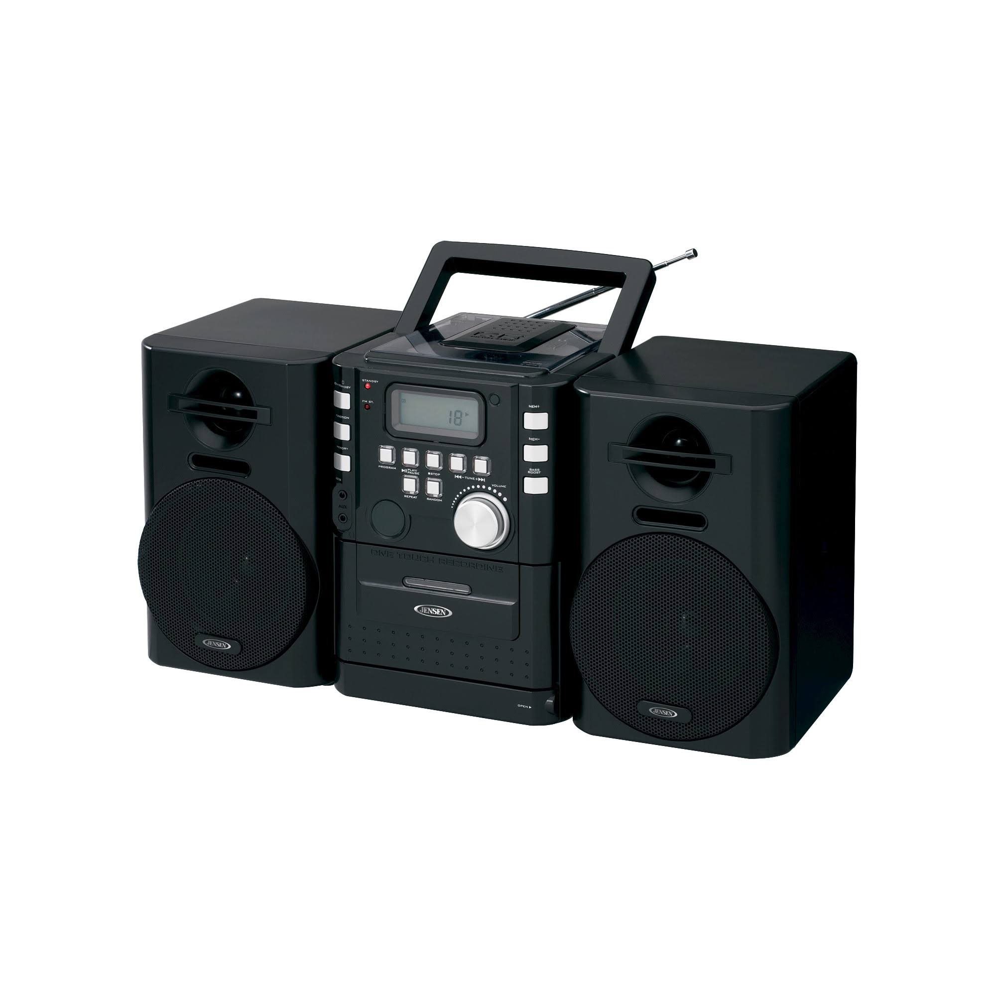 Portable CD Music System with Cassette & FM Stereo V580425