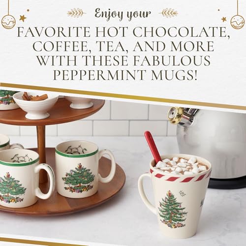 14oz Mug & Spoon Set (4-Piece) Earthenware K273081