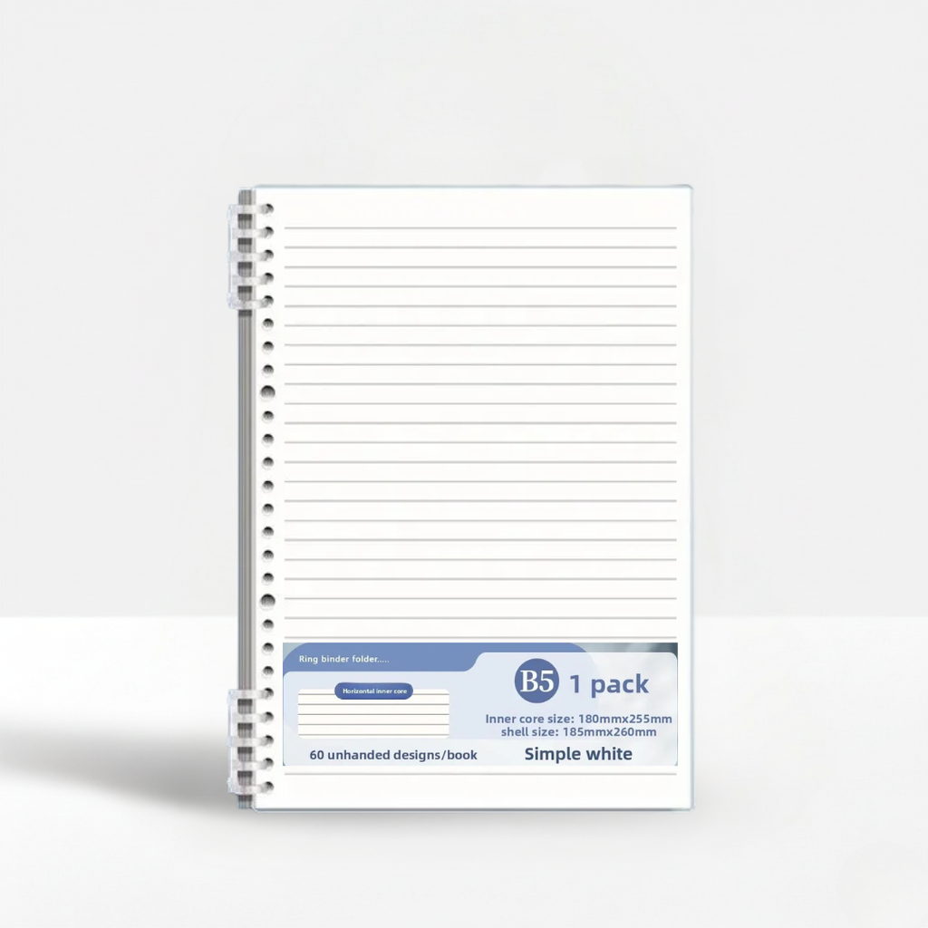 Transparent Looseleaf Notebook