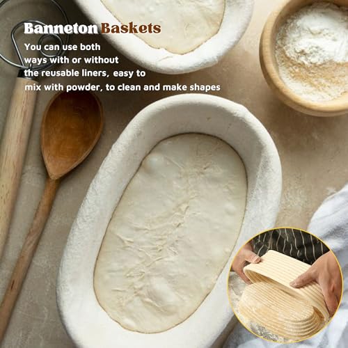 Bread Proofing Baskets Set of 3 M492