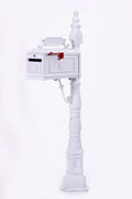 White Cast Aluminum Mailbox V860939