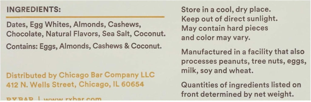 Coconut Chocolate Protein Bar, 1.83 Ounce (Pack of 12) E582558
