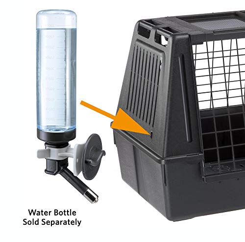 Black Assembled Car Dog Crate 39L x 23W x 26H I196