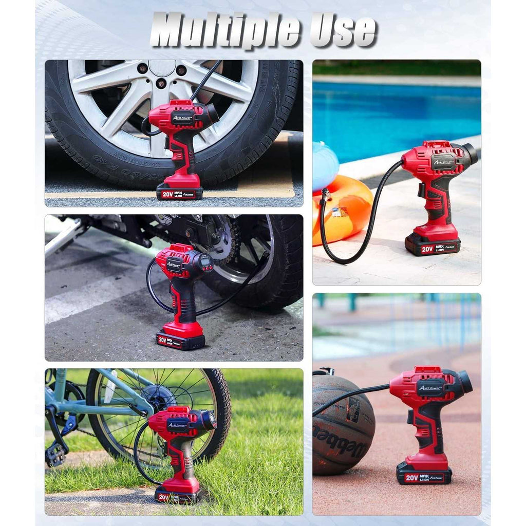 20V Cordless Tire Inflator Air Compressor L20233