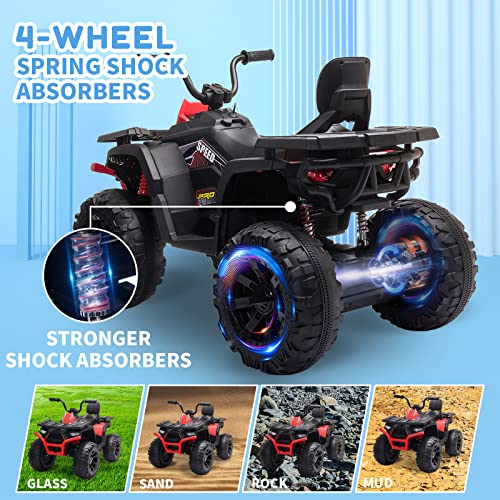 Orange 2 Seater Ride on Toys with 400W Motors K5884