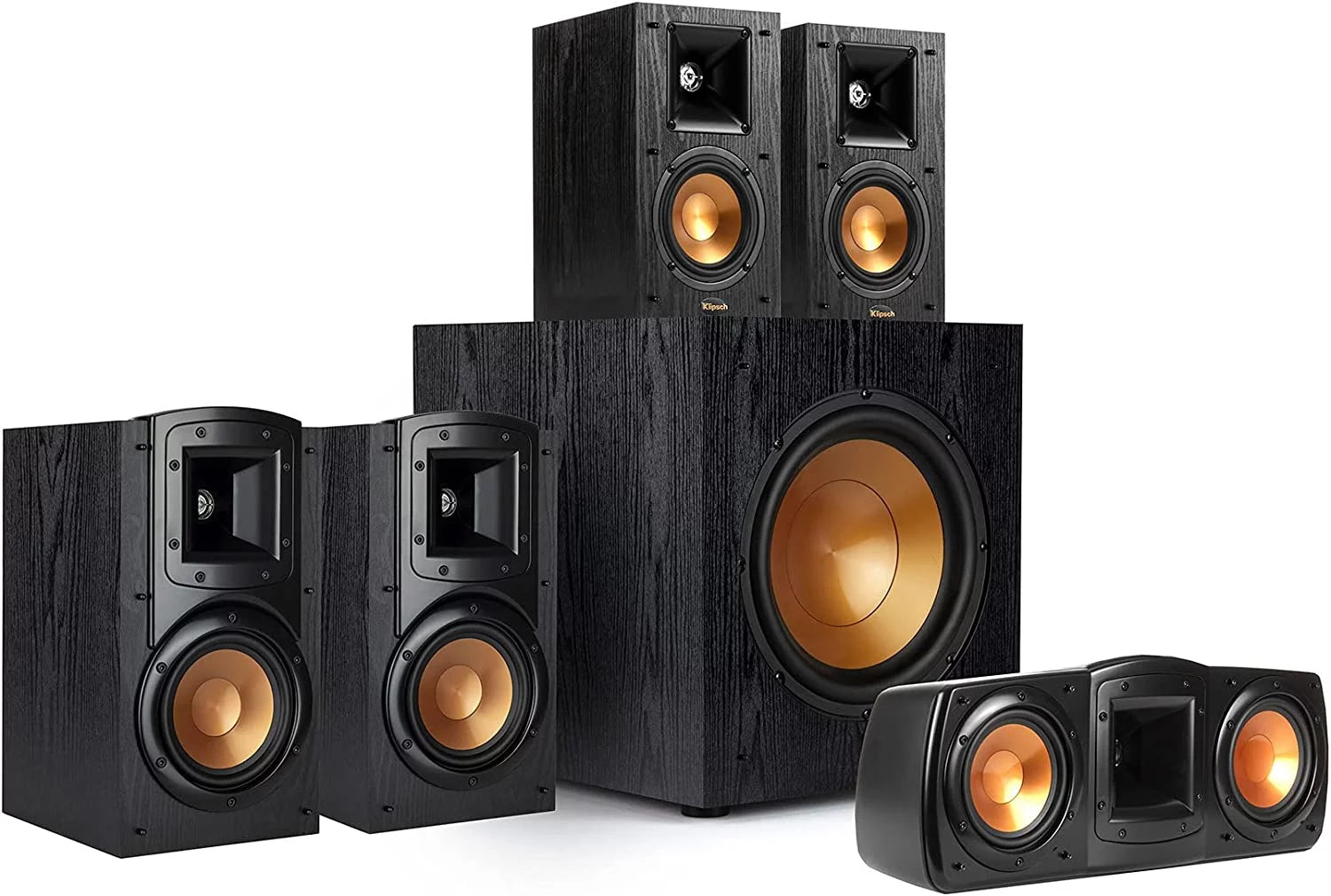 Black Bookshelf Speakers R3938