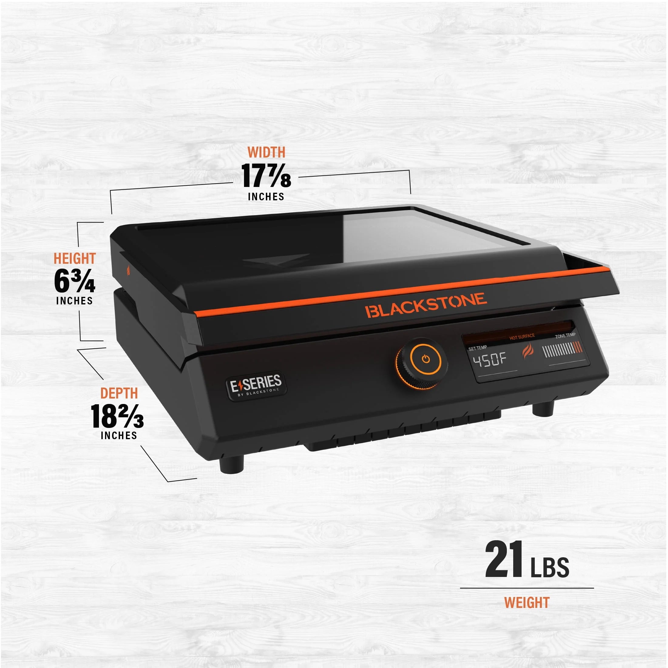 17 Electric Tabletop Griddle with Hood I26719