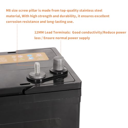12V 105AH 200RC 825CCA AGM Marine Battery P243