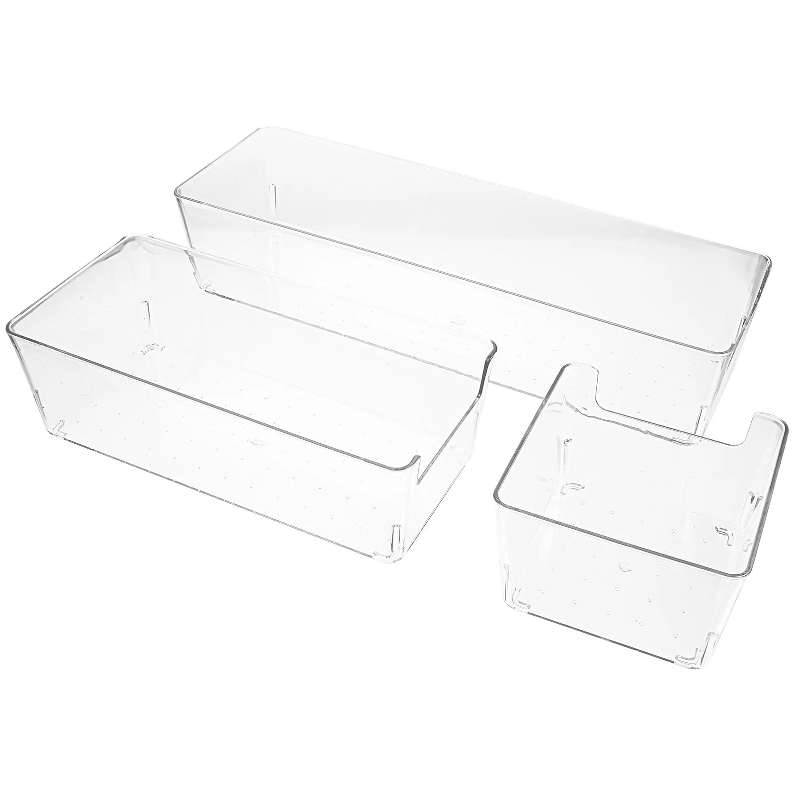 3 Pcs Collapsible Plastic Storage Bins K3498