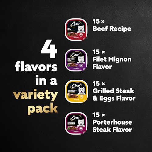 3.5 oz Wet Dog Food Variety Pack, 36 Count N404835