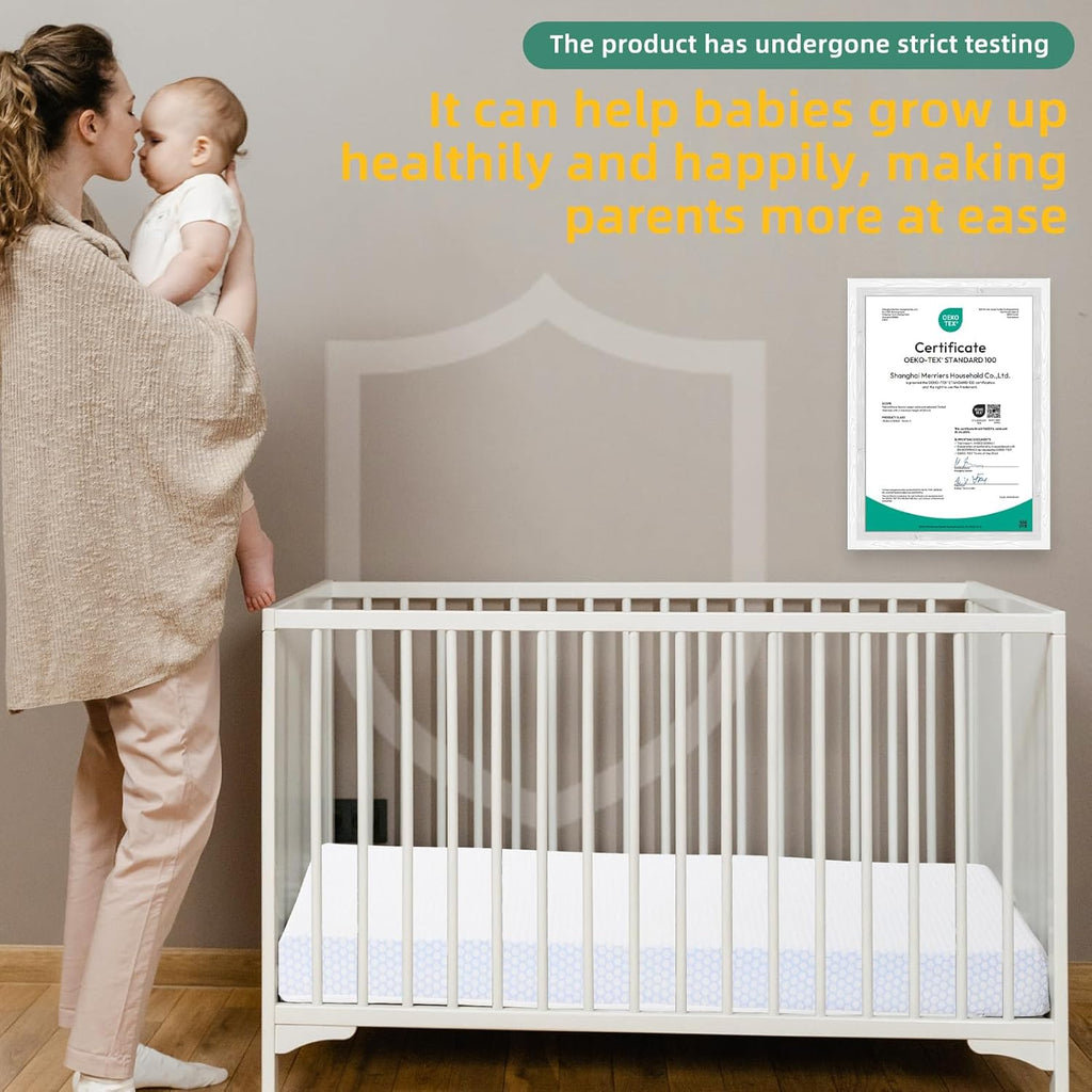 38"x26" Memory Foam Pack N Play Mattress Pad with Washable Removable Cover A83899