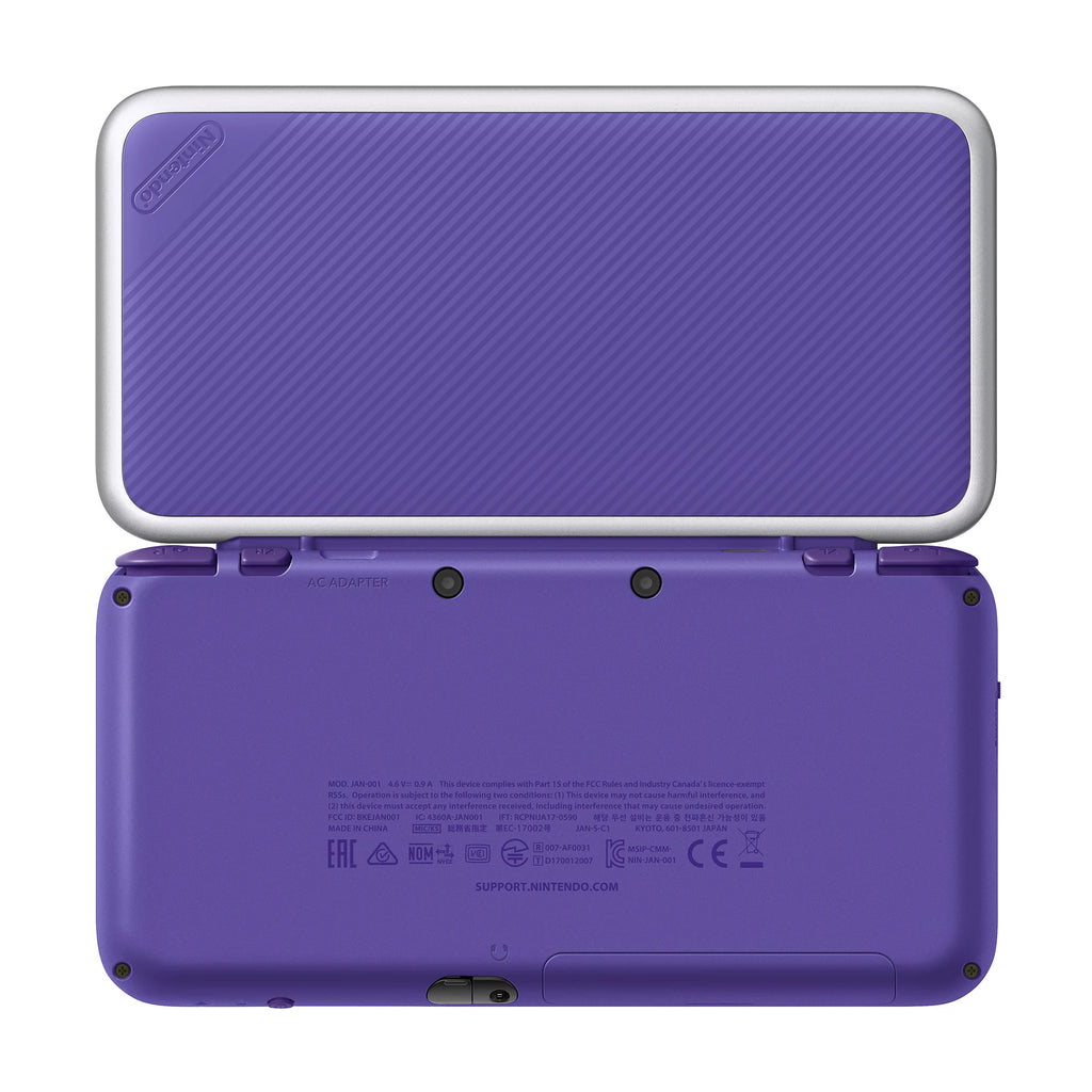 Purple & Silver 2DS XL System with Mario Kart 7 Pre-installed Q642