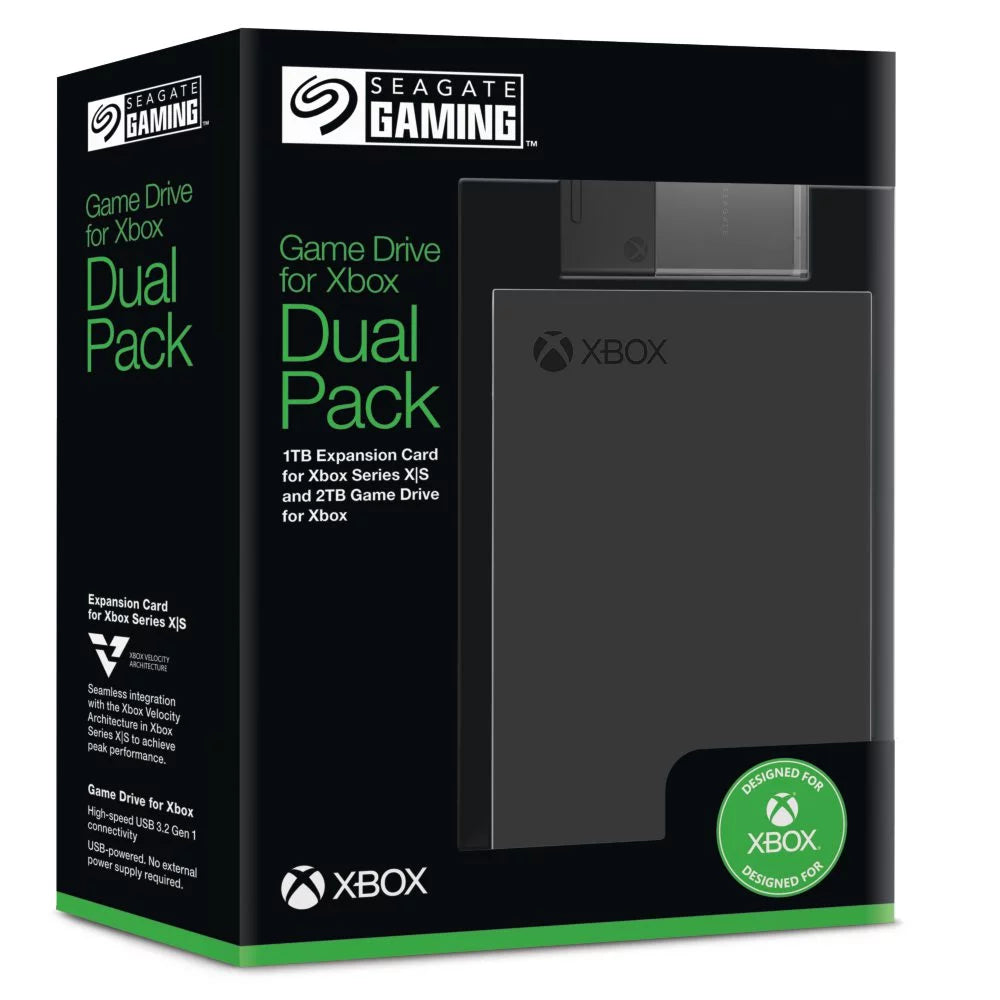 1TB Expansion Card and 2TB Game Drive for Xbox R464797