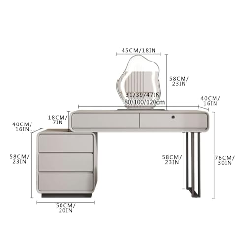 5 Drawers Vanity Dressing Table R26136