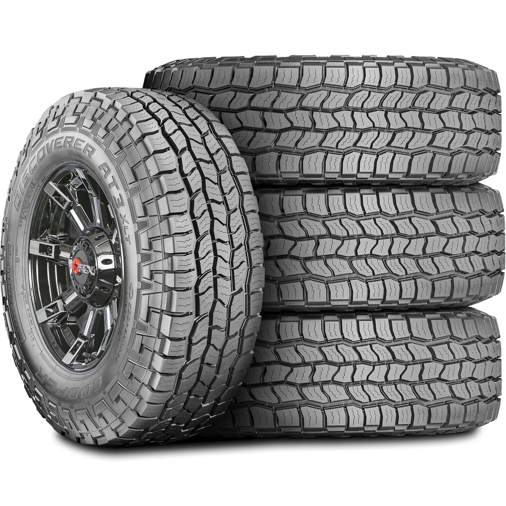 Set of 4 Cooper Discoverer AT3 XLT LT 285/65R20 Load E 10 Ply All Terrain Tires I883