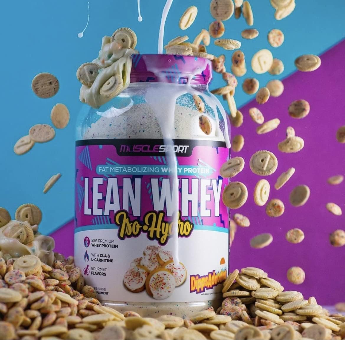 Whey Protein Isolate Protein Powder 2lb A86323