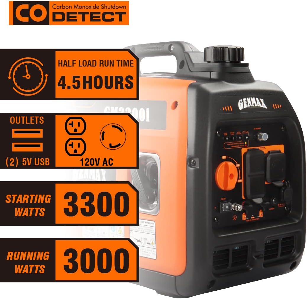 Gas Powered Inverter Generator K669