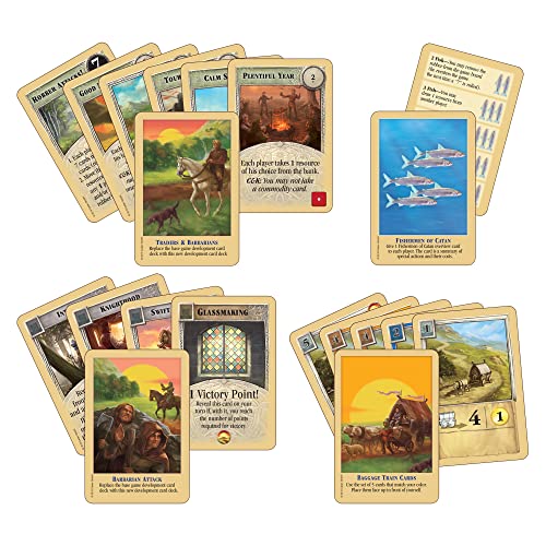 Traders & Barbarians Board Game Expansion, 3-4 Players, 90 Minute Playtime Z228