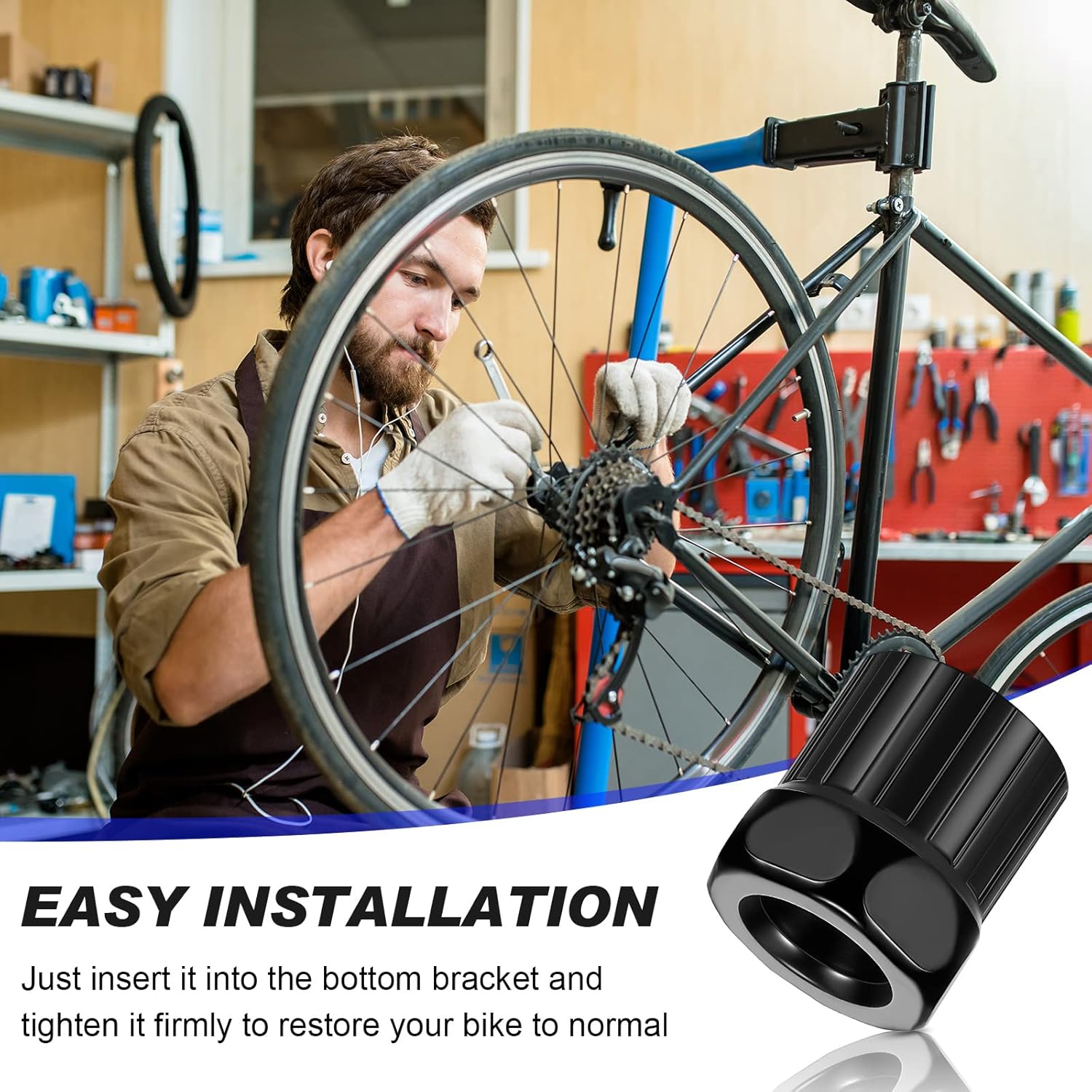 Black Bike Cassette Removal Tool Y813049