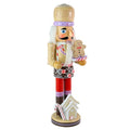 14" Wooden Gingerbread Chef Nutcracker B6434