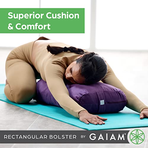 Rectangular Yoga Bolster Meditation Pillow B68961