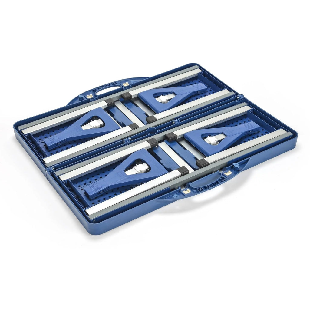 Portable Folding Picnic Table with 4 Seats D780424