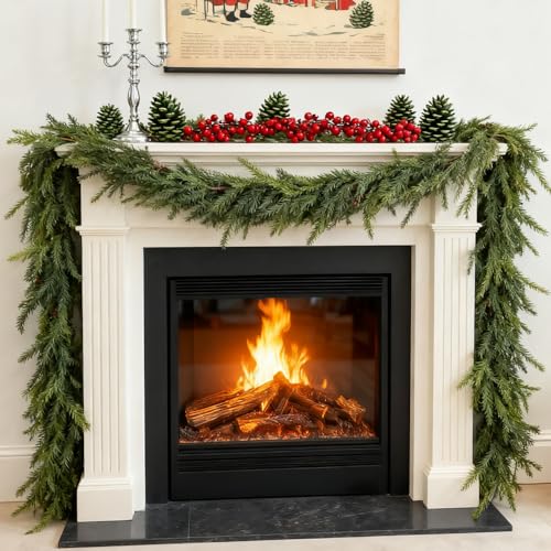 9 Ft Artificial Norfolk Pine Garland I459429
