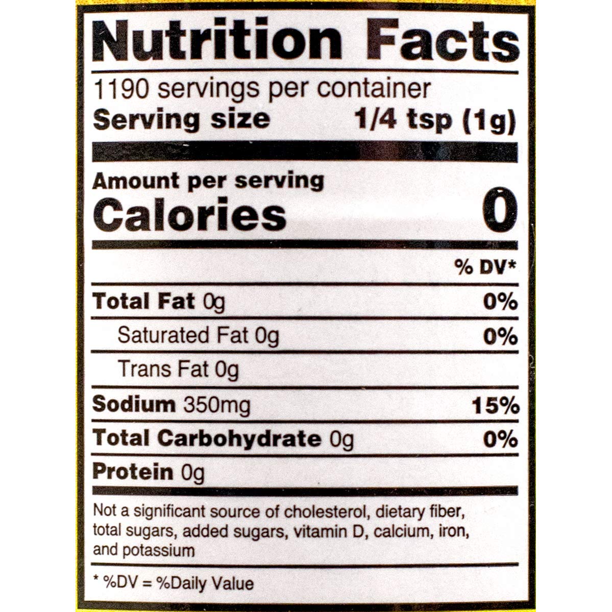 42 Oz Seasoning Salt U928