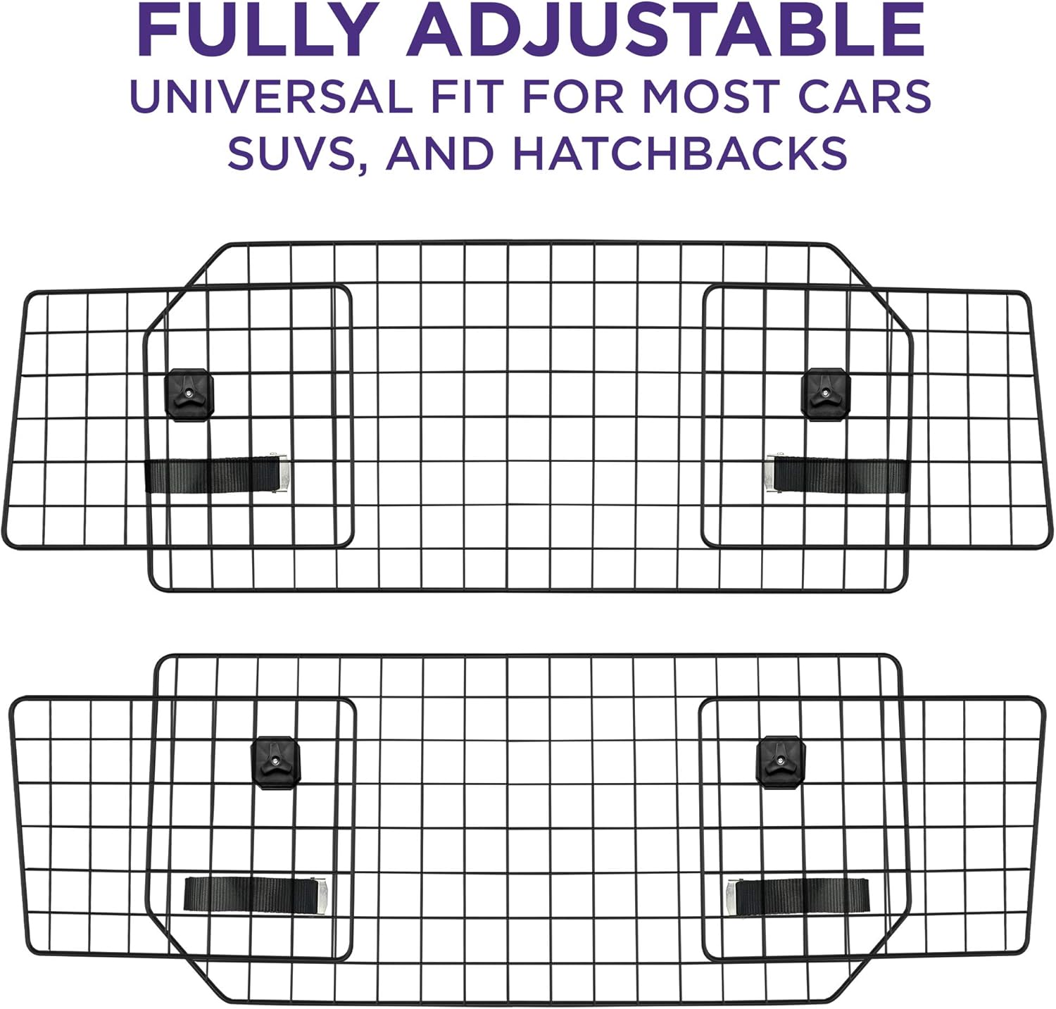 Adjustable Heavy-Duty Wire Mesh Dog Barrier G845