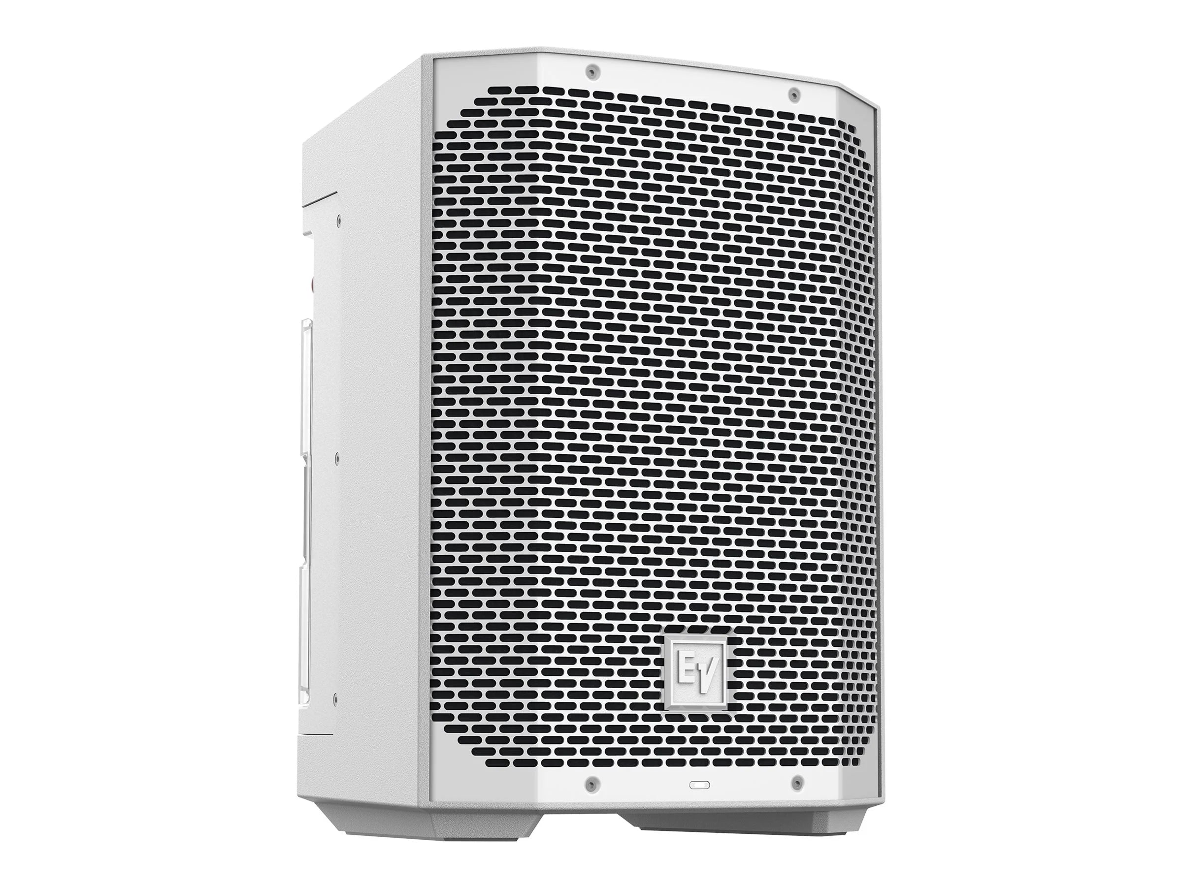White 8" 2-Way Battery Powered Loudspeaker with Bluetooth Y210