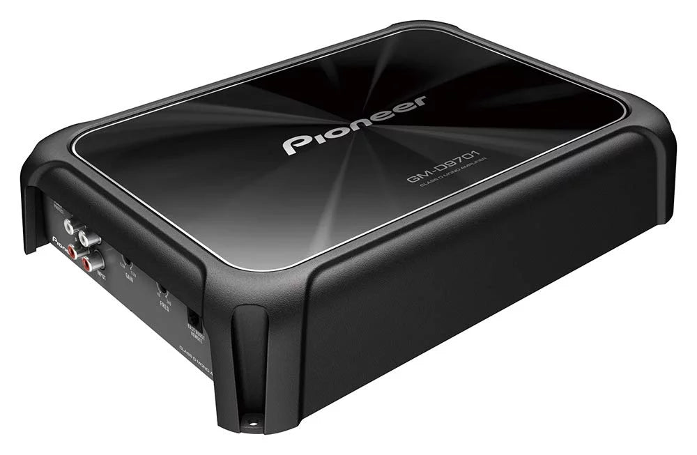 Mono 2400W Class-D Car Amp with Bass Boost Remote I65075
