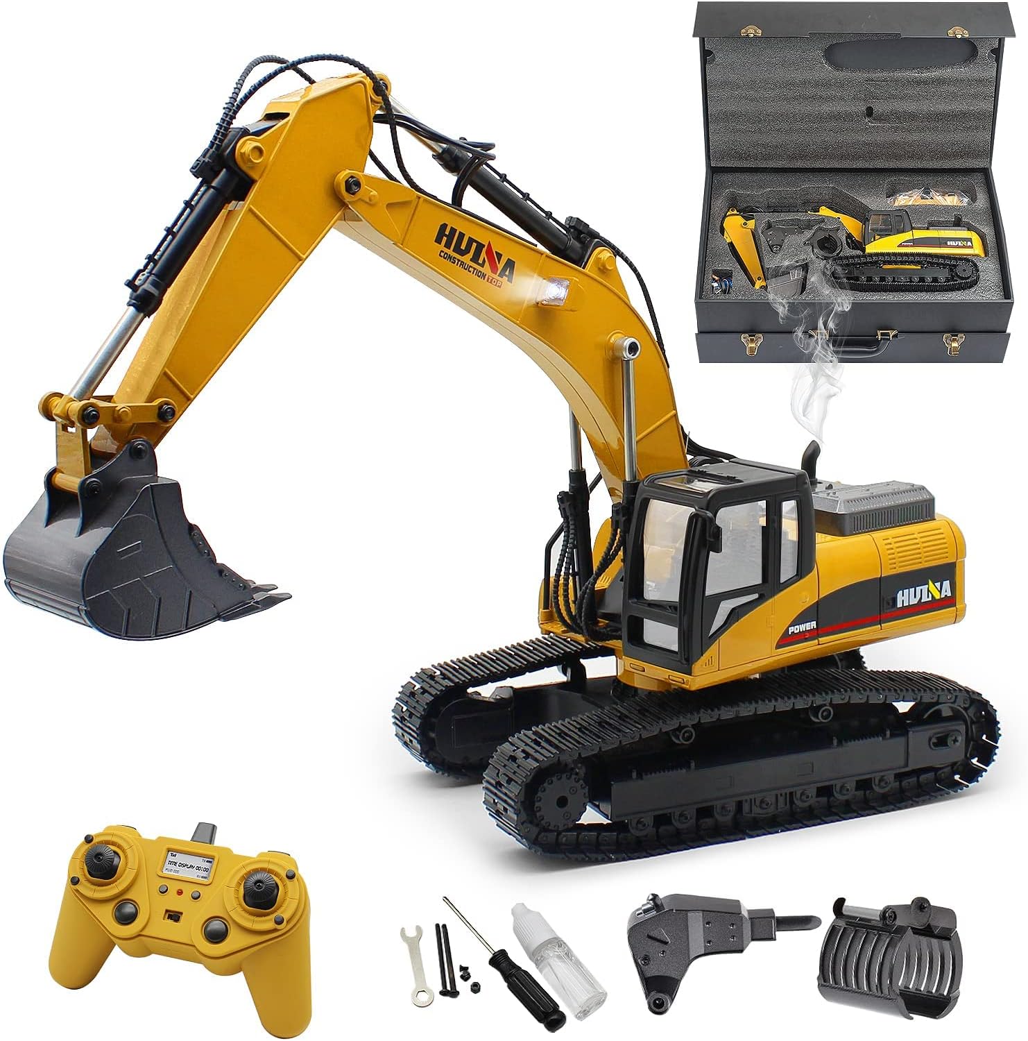 23 Channel 1/14 Scale Full Metal RC Excavator S8830