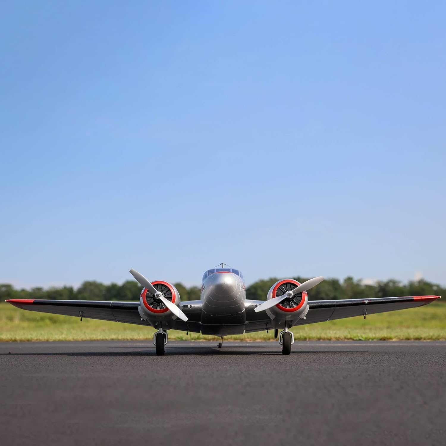 Twin Beechcraft D18 1.5m PNP Electric Airplane I4866