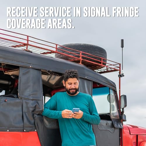 High Power Truck Cell Phone Signal Booster Kit with Omni-Directional Antenna B1433