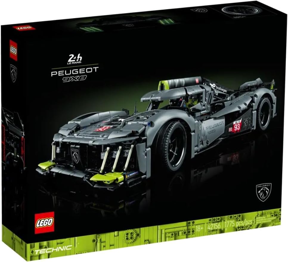 LEGO Technic Race Car Model Kit, 1:10 Scale U179237