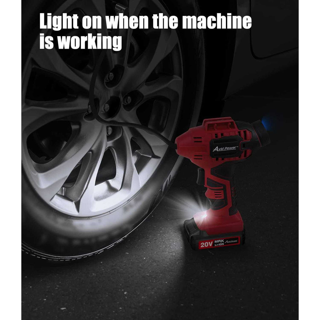 20V Cordless Tire Inflator Air Compressor L20233