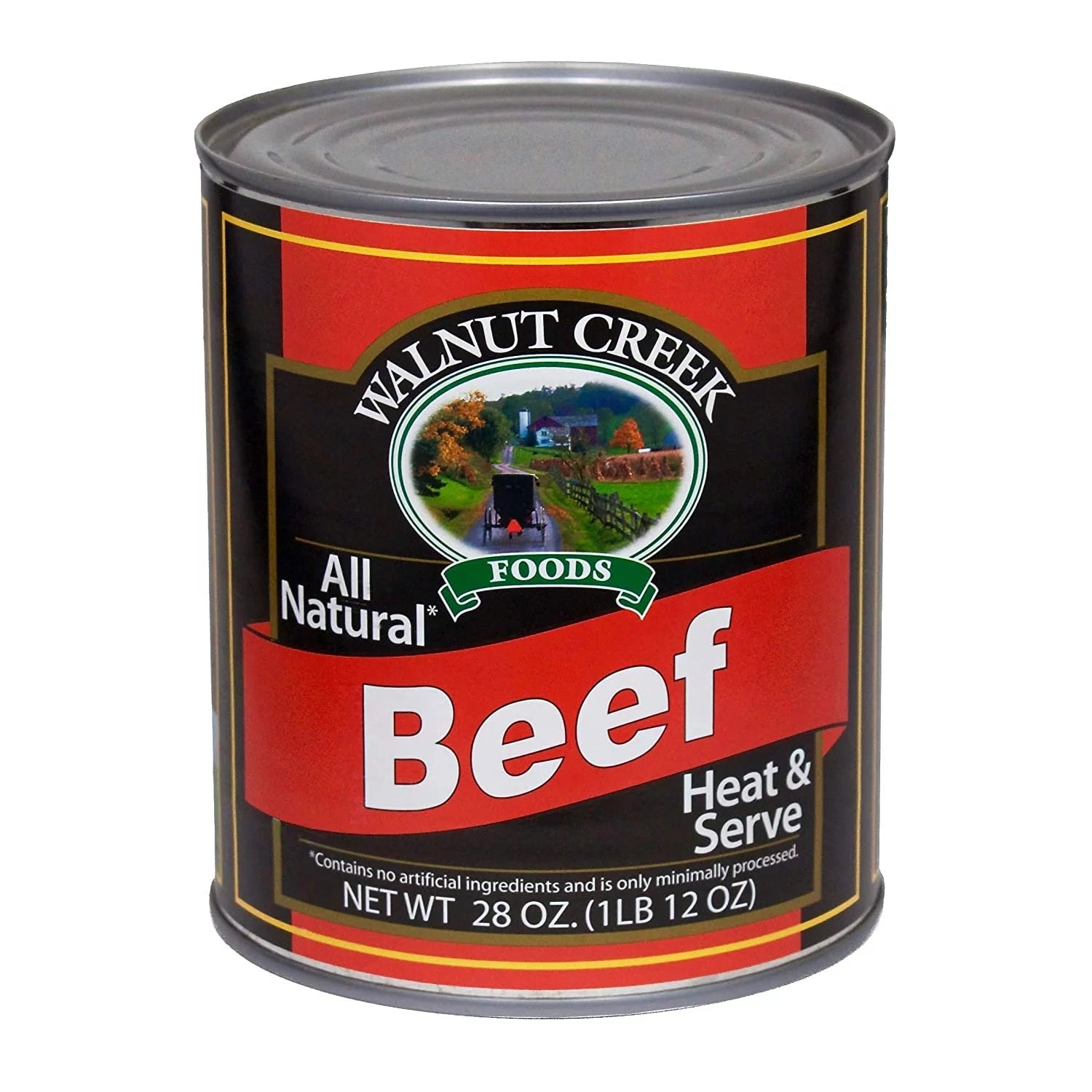 Canned Beef Chunks, 28 Oz. Case of 12 B82119