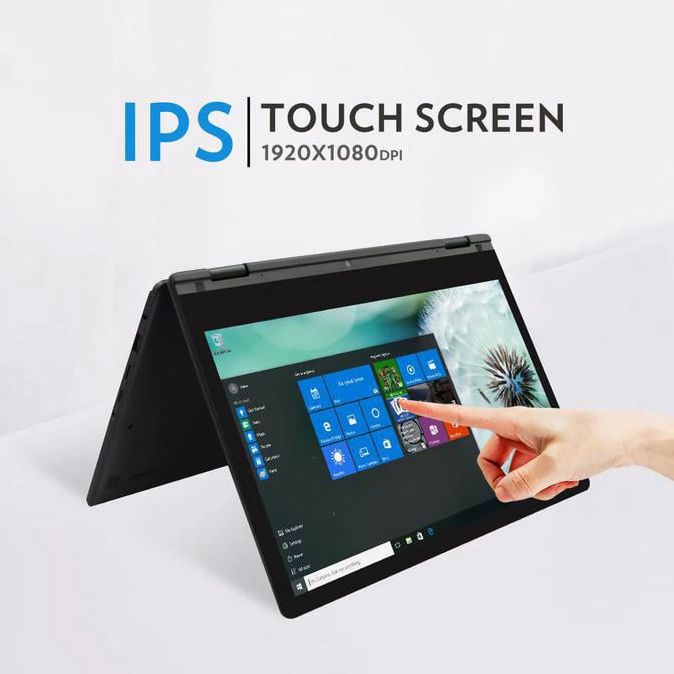 Ultra-Slim 11.6" 360° Convertible Touch Screen Laptop Q4606