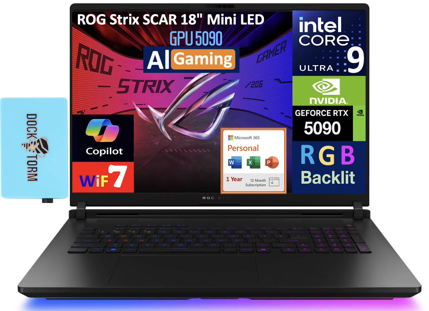 18in 240Hz Mini LED WQXGA Gaming Laptop G9593