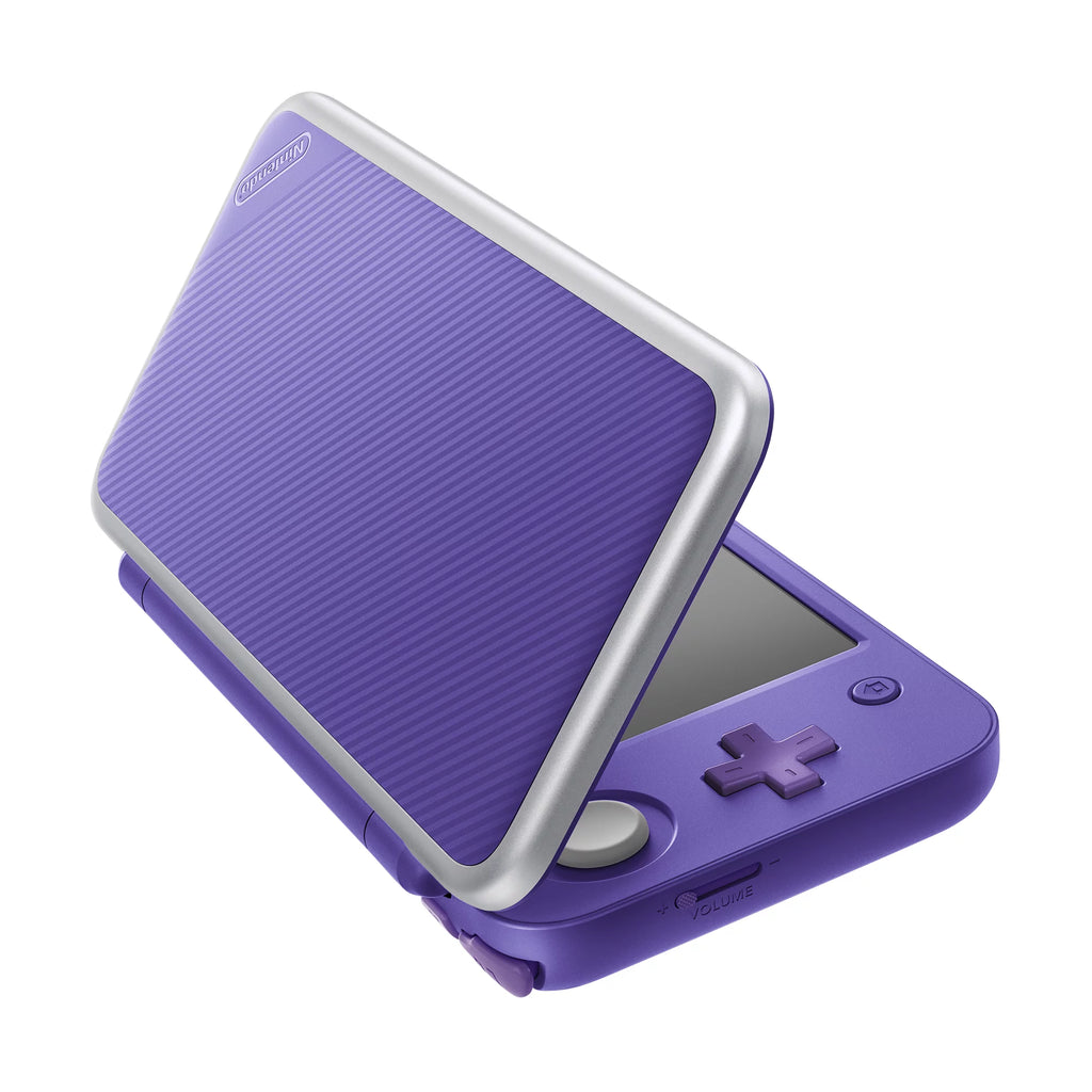 Purple & Silver 2DS XL System with Mario Kart 7 Pre-installed Q642
