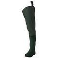 Forest Green 2-Ply Rubber Hip Wader V321