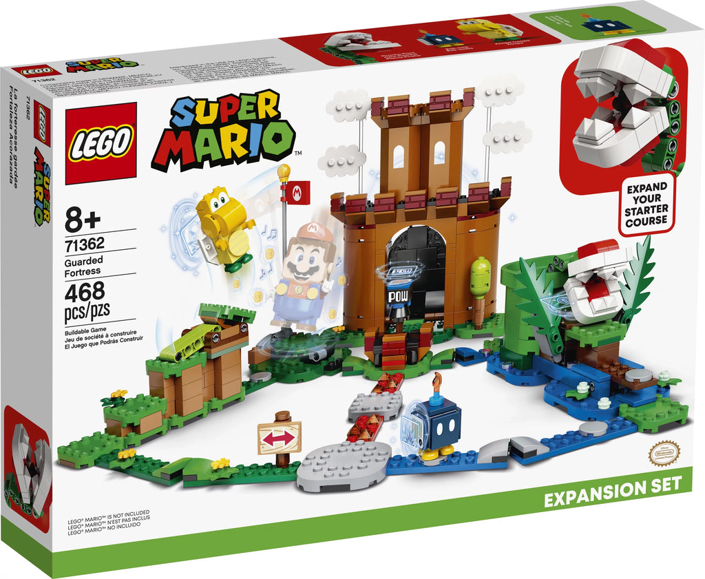 LEGO Super Mario Guarded Fortress Expansion Set 71362 (468 Pieces) Y9596