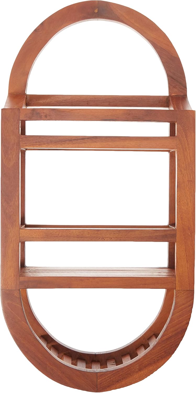 Teak Shower Caddie Storage Organizer, 24" Y71166