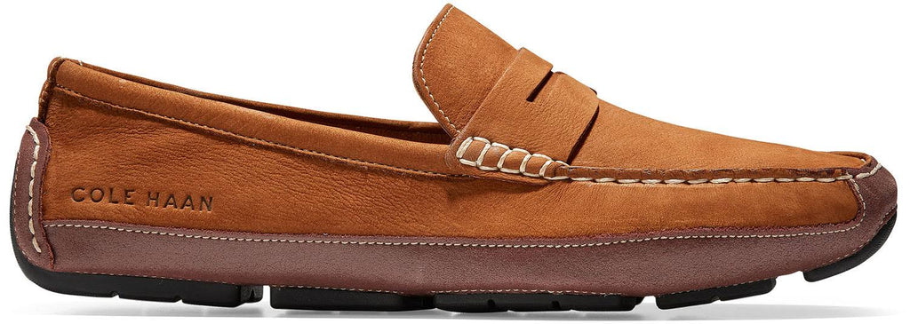 British Tan Penny Driver Shoes G874