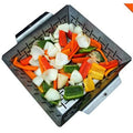 Large Non Stick Stainless Steel Vegetable Grill Basket T95872