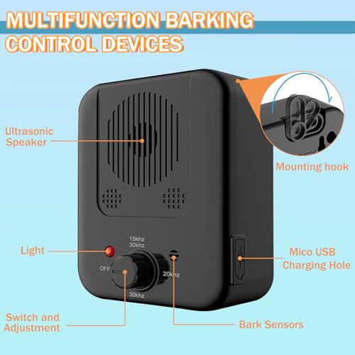 Ultrasonic Bark Control Device U4896