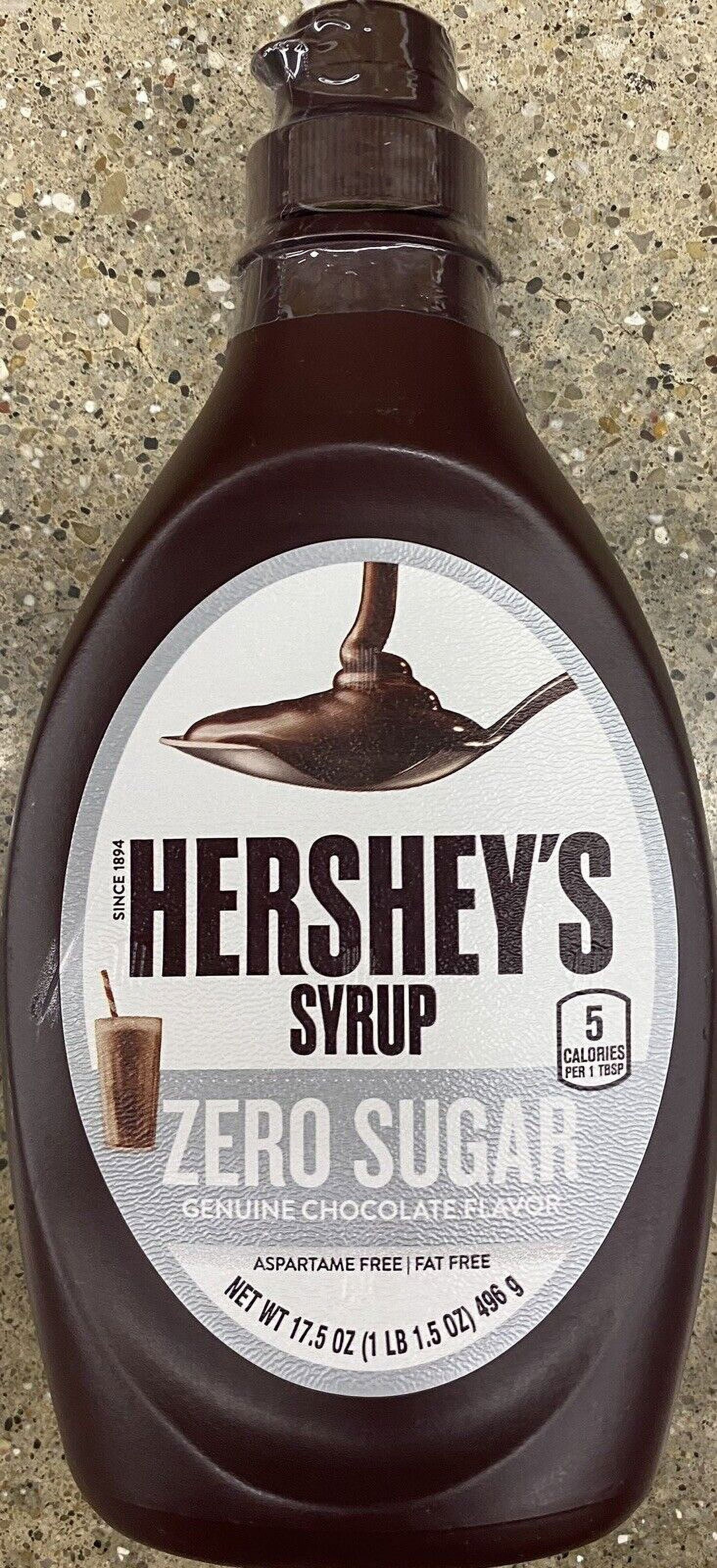 17.5 Oz Zero Sugar Chocolate Syrup Y537